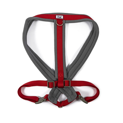 Ancol Viva Nylon Padded Harness Red Extra Large 70-98cm
